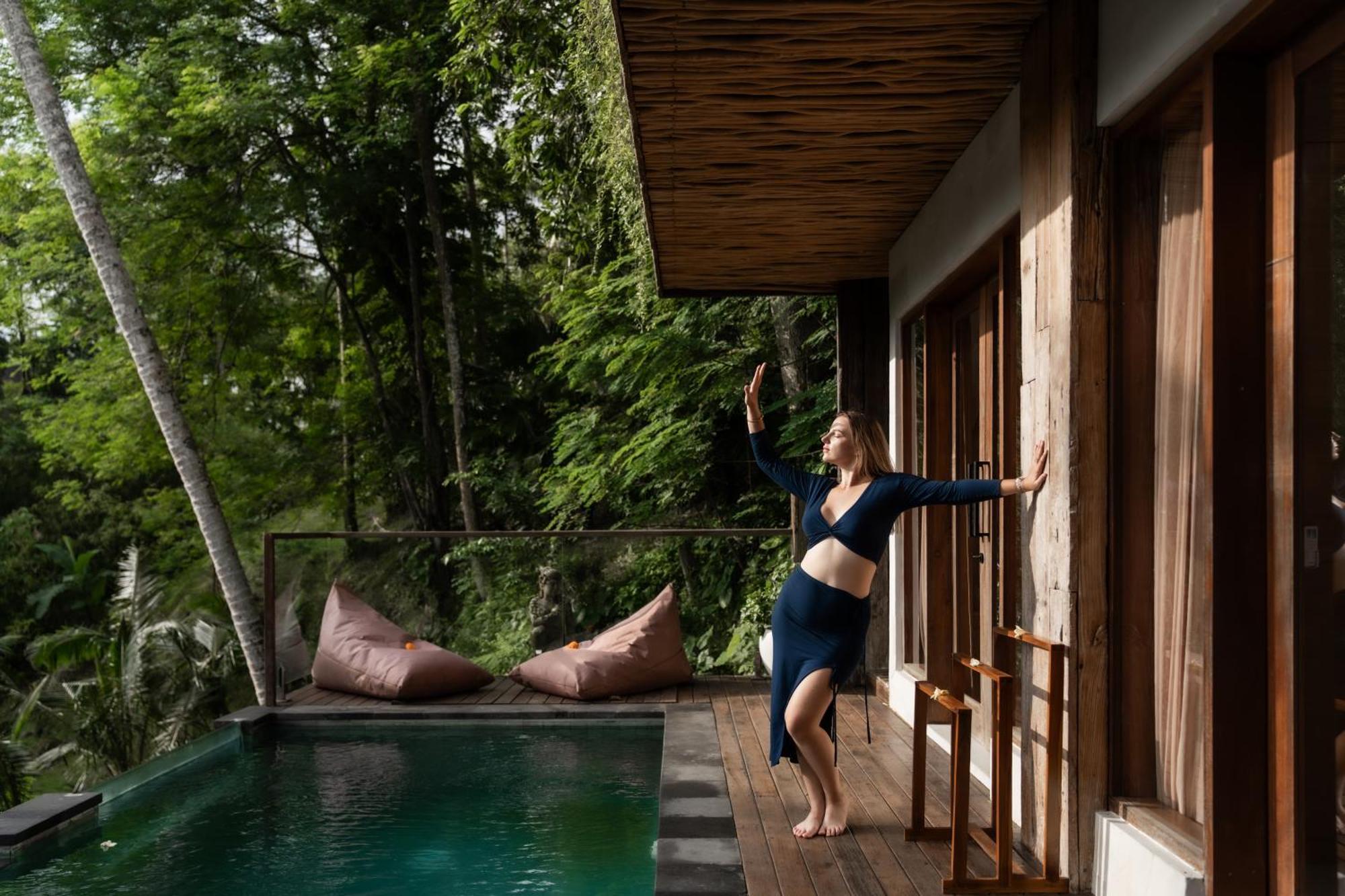 Ubud Riverside Villa Buitenkant foto
