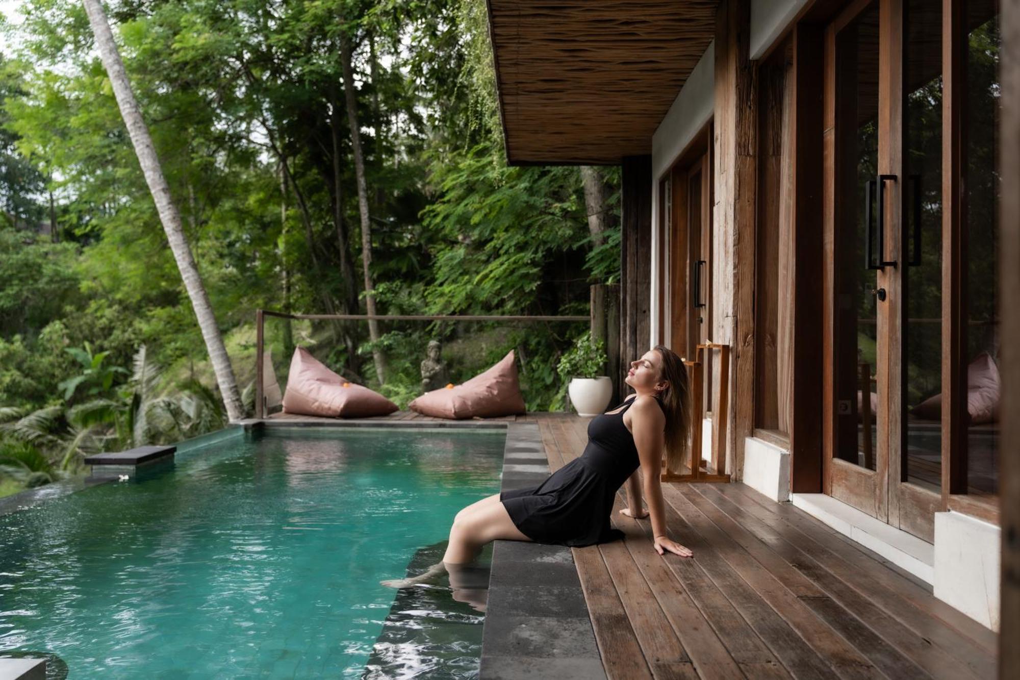 Ubud Riverside Villa Buitenkant foto